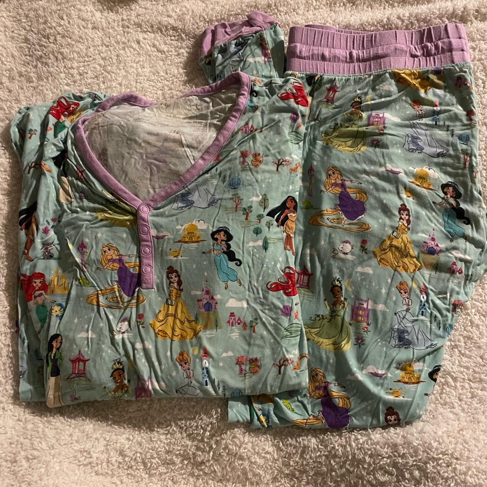 Little Sleepies Disney Princess Dreams pj set